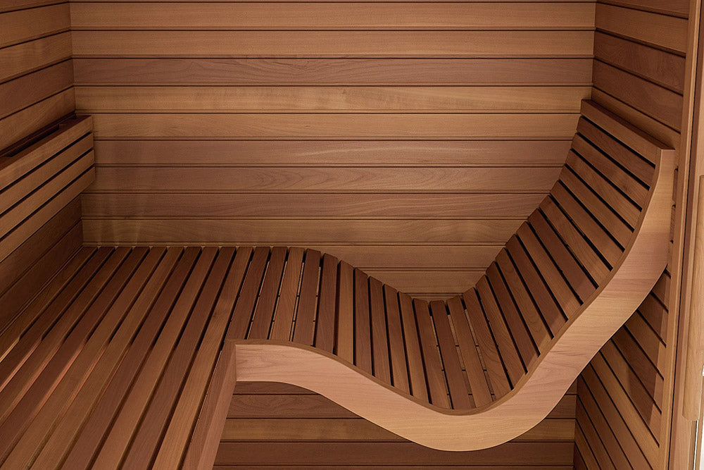 Sauna traditionnel de luxe 2 à 3 places | Auroom Baia