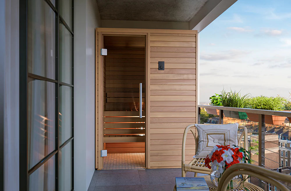 Sauna traditionnel de luxe 2 à 3 places | Auroom Cala Wood