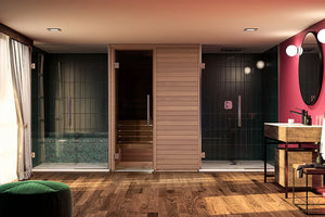 Sauna traditionnel de luxe 2 à 3 places | Auroom Cala Wood