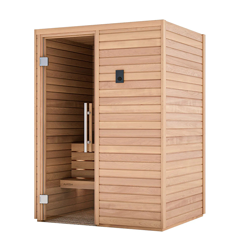 Sauna traditionnel de luxe 2 à 3 places | Auroom Cala Wood