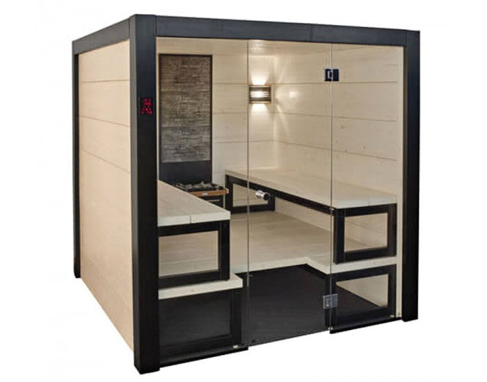 Sauna traditionnel de luxe 3 à 6 places | Harvia Solide