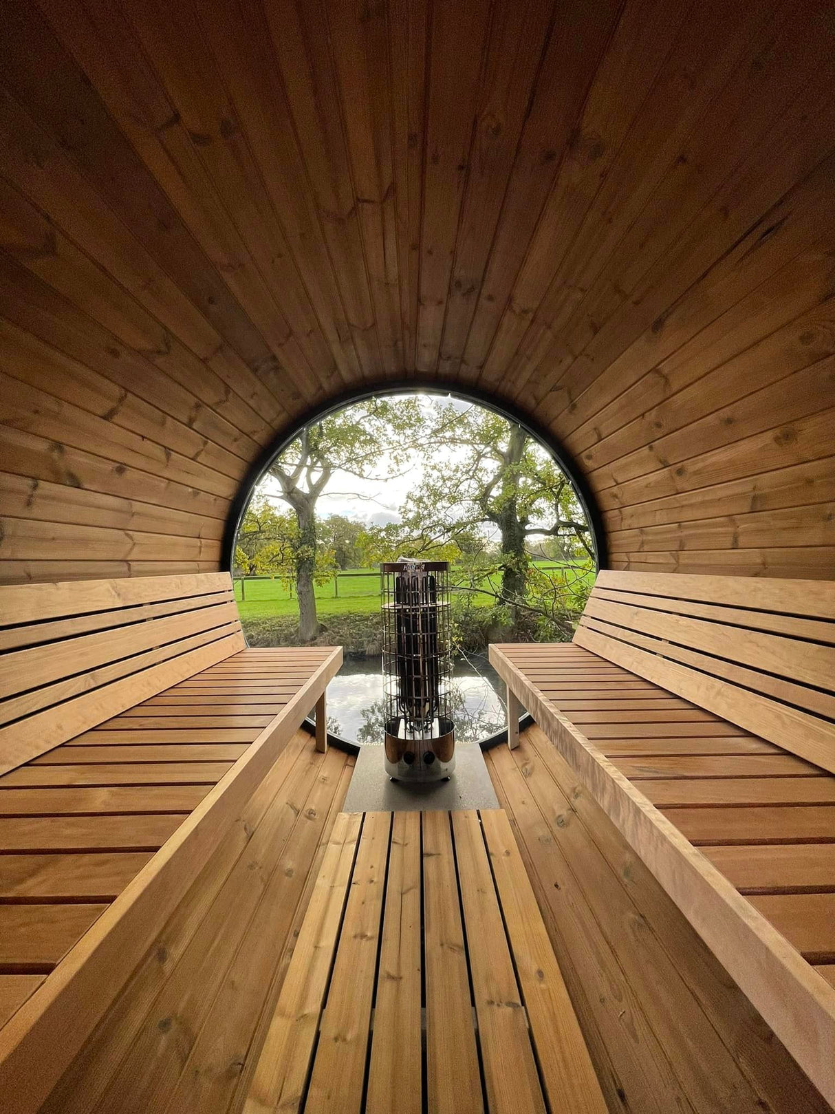 Sauna extérieur en Thermo-traité 280 4-6 places