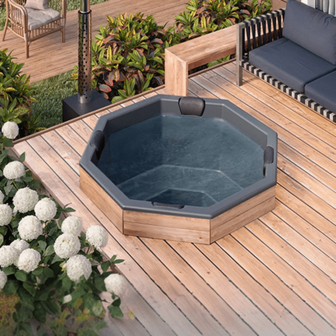 Bain nordique Octa 1,8 m pour terrasse