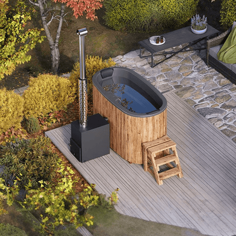 Bain nordique ovale 2 places