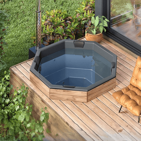 Bain nordique Octa 2×2 m pour terrasse