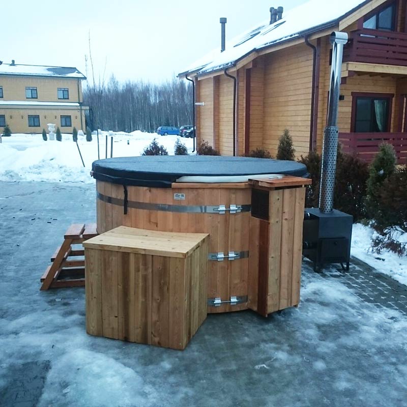 Spa en bois 4-12 personnes