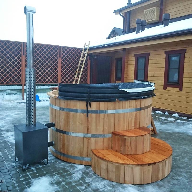 Spa en bois 4-12 personnes