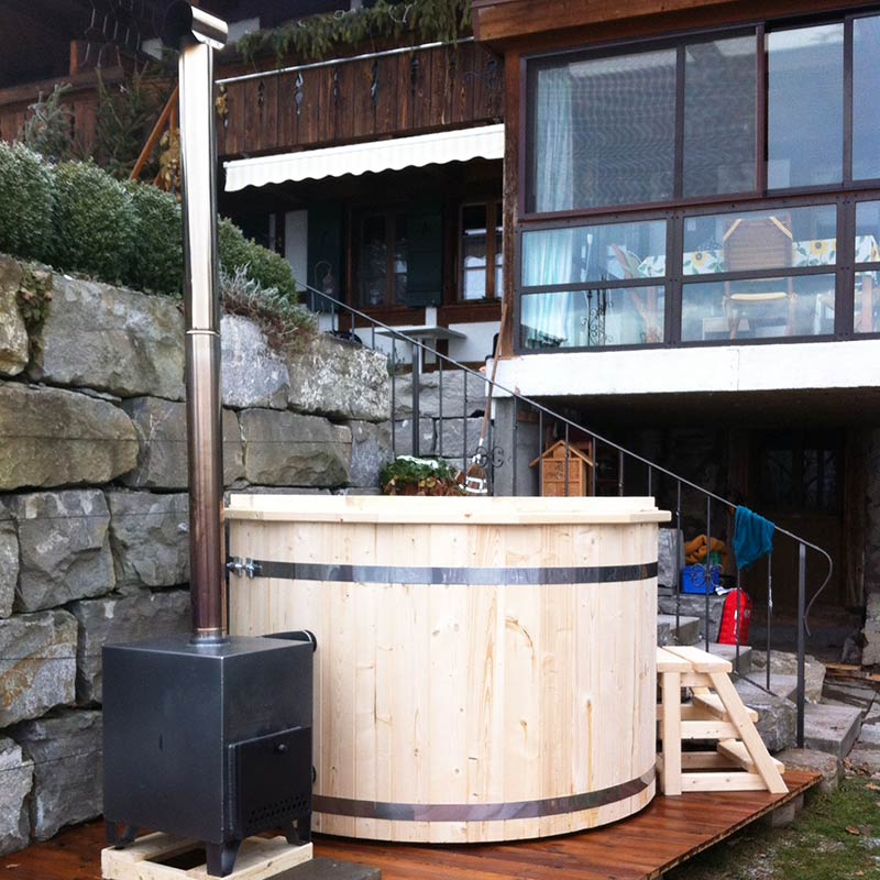 Spa en bois 4-12 personnes