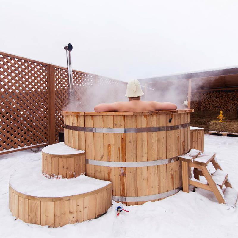 Spa en bois 4-12 personnes