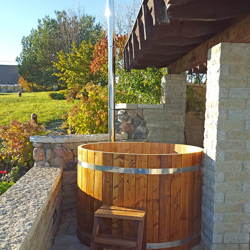 Spa en bois 4-12 personnes
