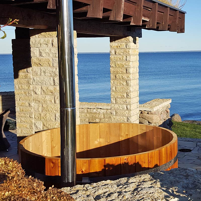 Spa en bois 4-12 personnes